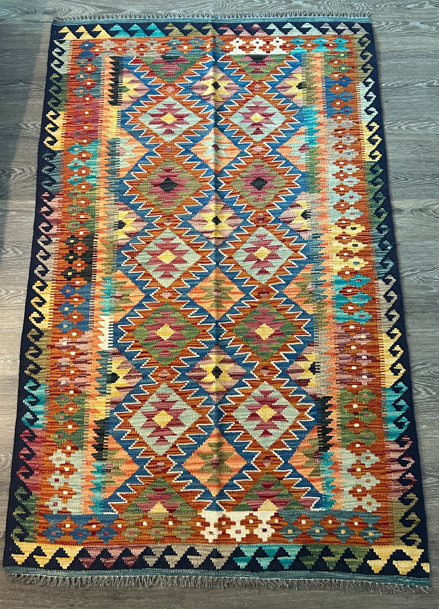 Kilim Rug 4'2" x 6'7"