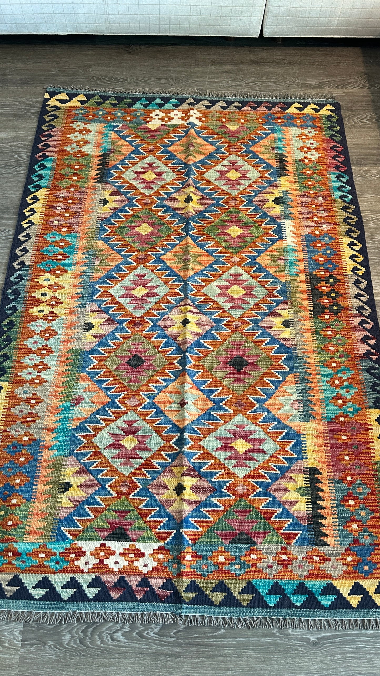 Kilim Rug 4'2" x 6'7"