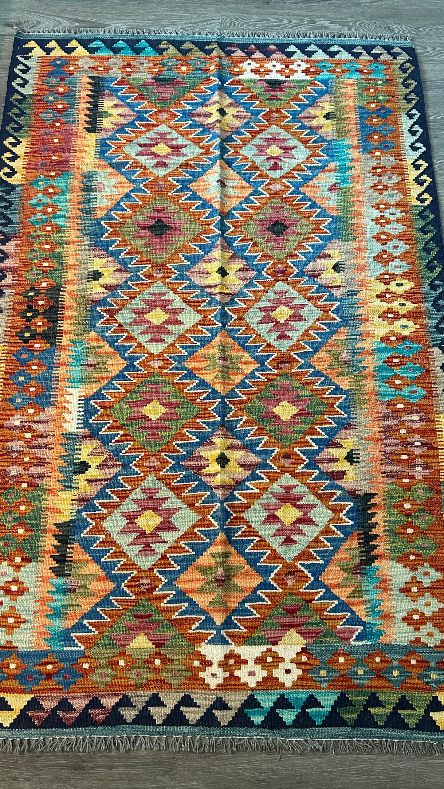 Kilim Rug 4'2" x 6'7"