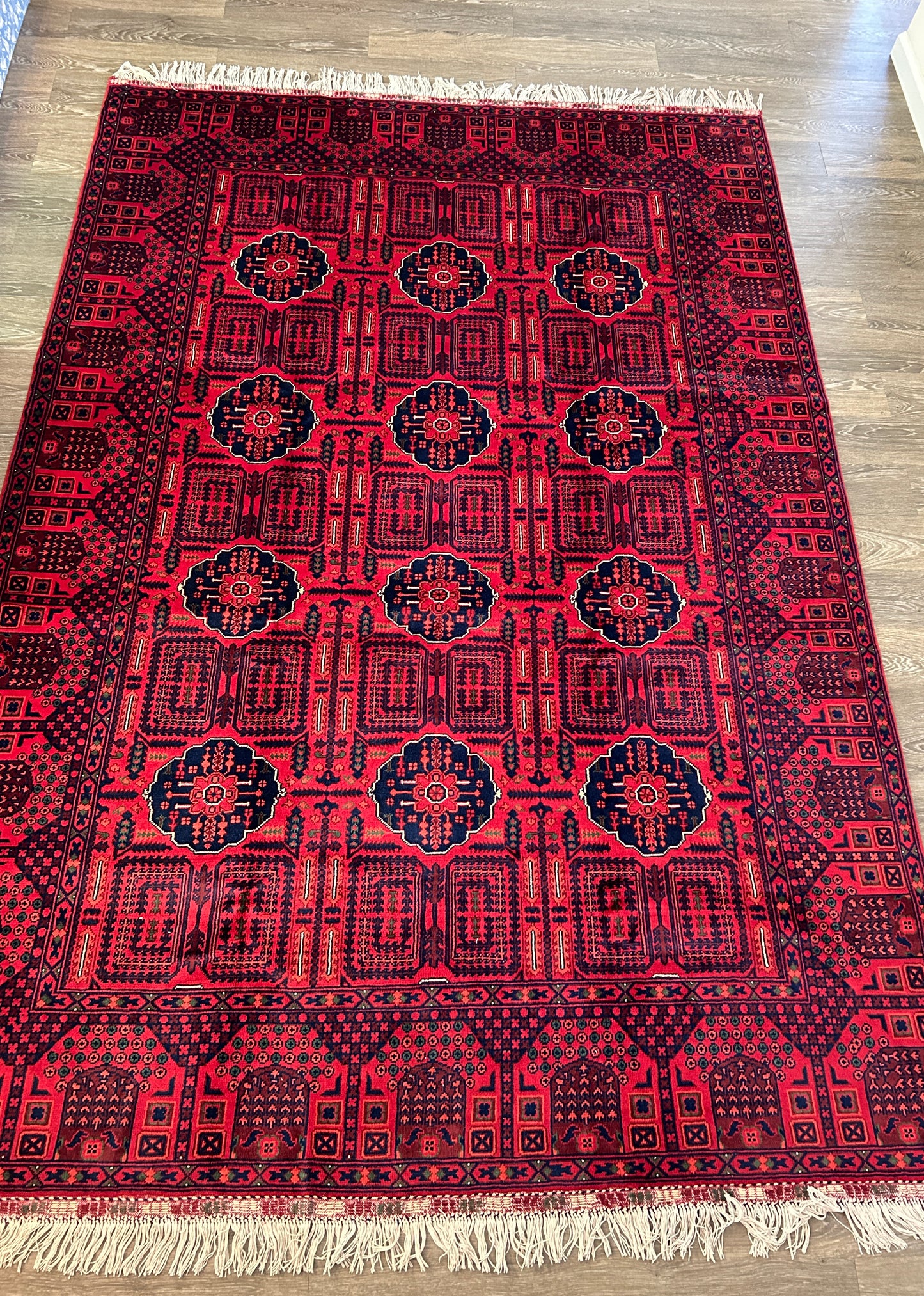 Hand Knotted Rug 6'7" x 10