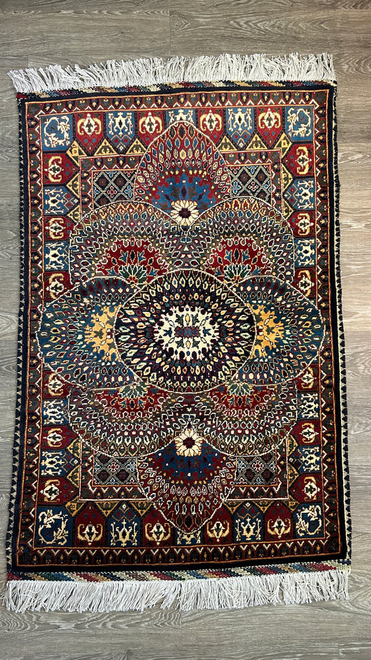 Handmade Rug 3'4" x 5'7”