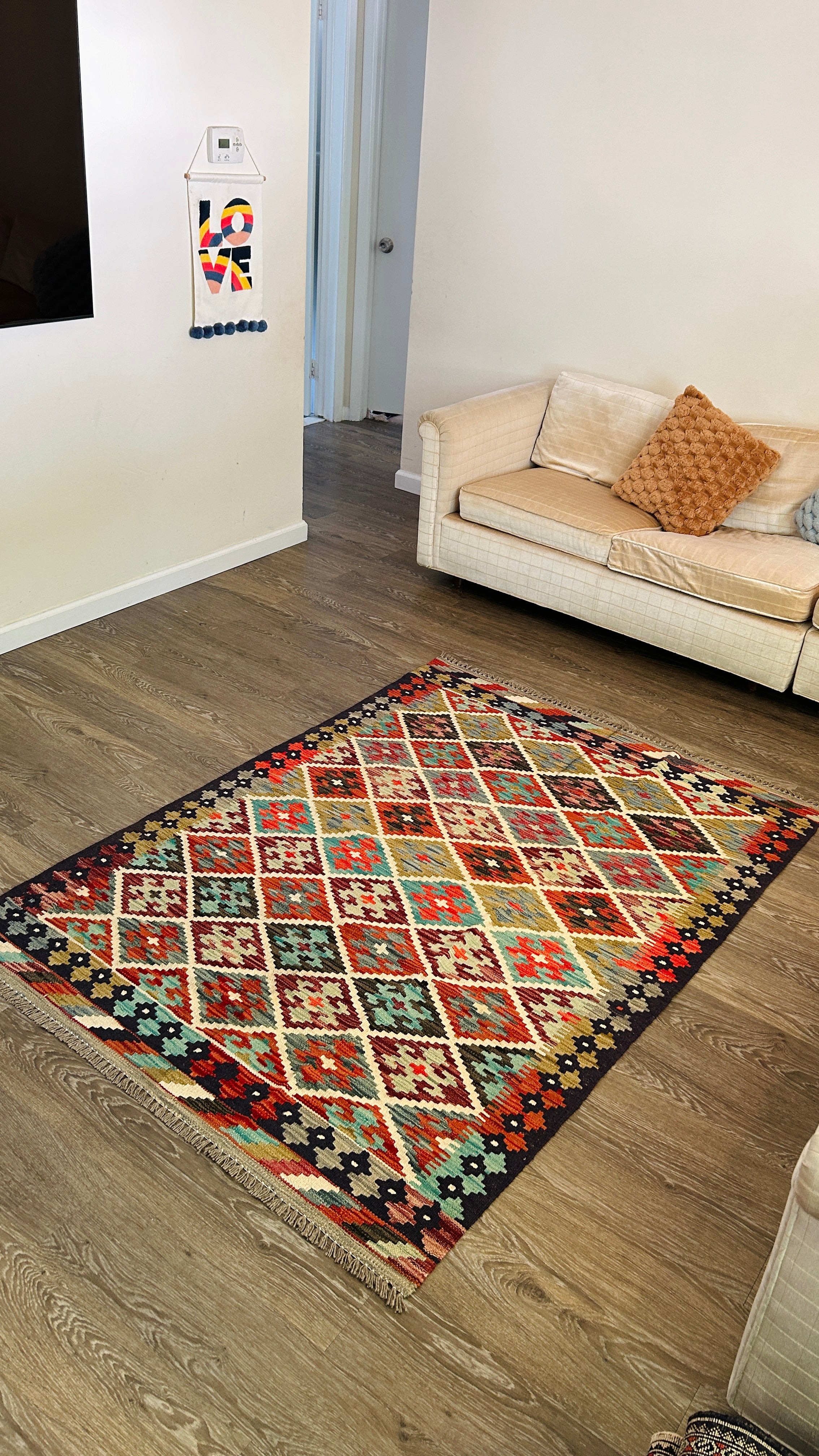 Kilim Rug 4'1