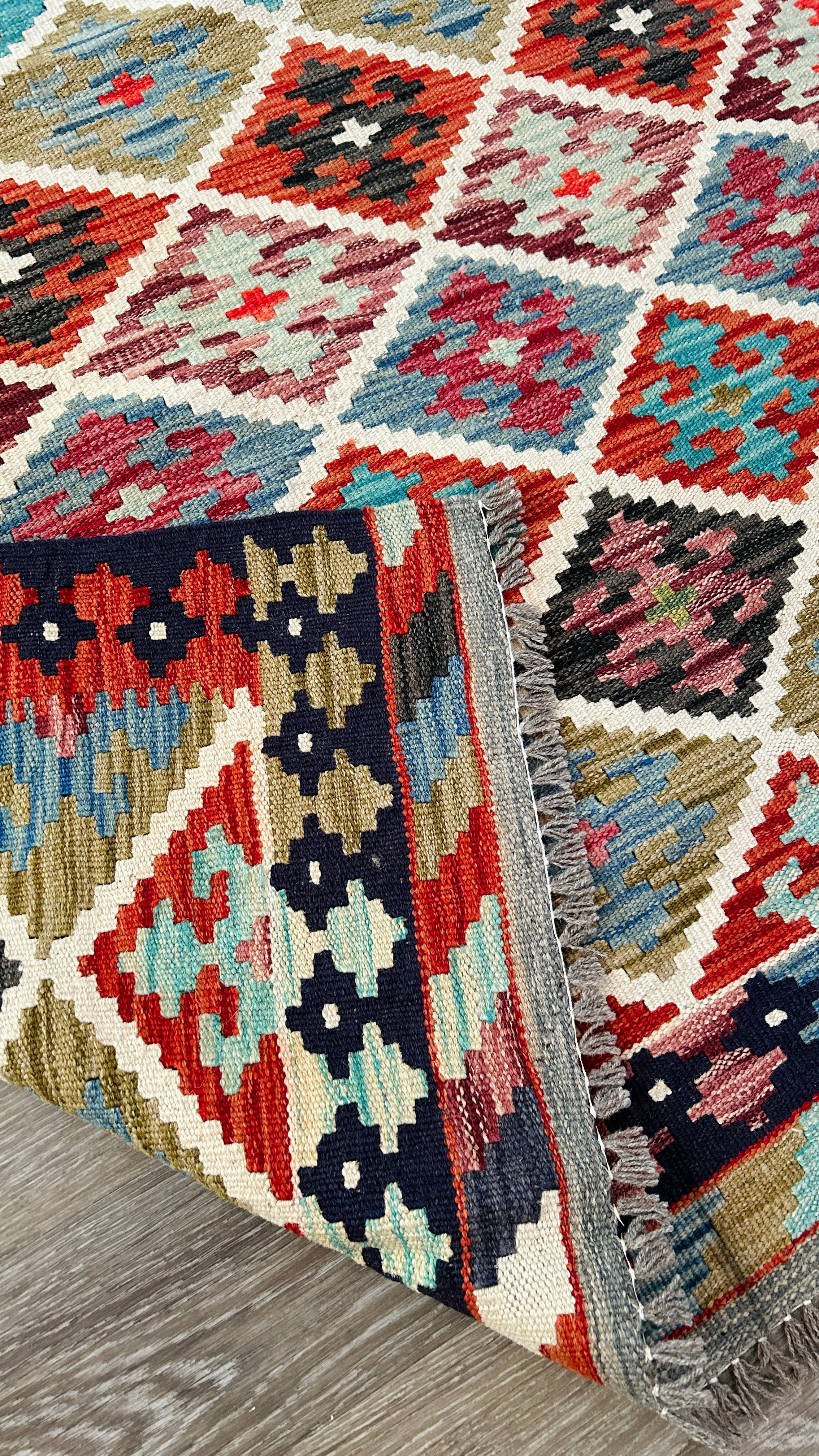 Kilim Rug 4'1